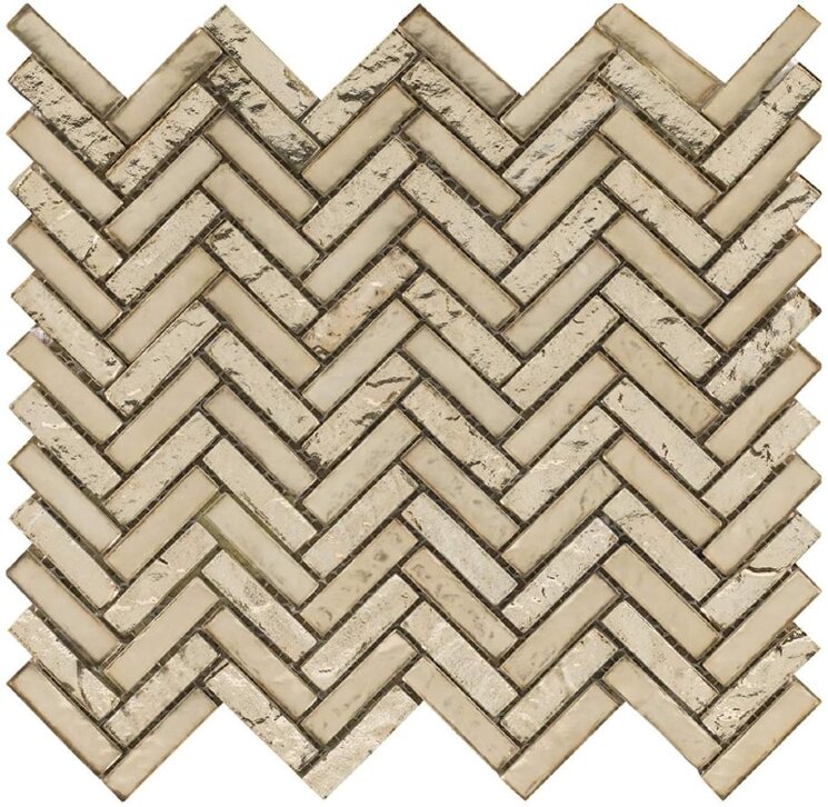 Мозаїка Harmony Arrow Gold 25.8x28.4 Mosaics LAntic Colonial з колекції Mosaics LAntic Colonial