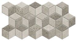 Плитка 26,5x51 Rhombus Stone Grey-Rhombus