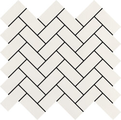 Мозаїка 24,5x27,5 Mosaic Herring Liv’In Cloud White-Liv'in-DC5001