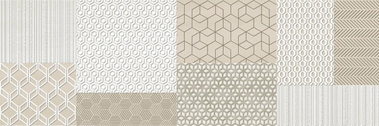 25x75 PRXD13 INS. ERA IVORY A+B Paul Ceramiche Trex з колекції Trex Paul Ceramiche