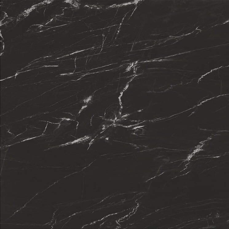Плитка Lappato Rettificato 60x60 Marmi Nero Belvedere Ava з колекції Marmi Nero Belvedere Ava