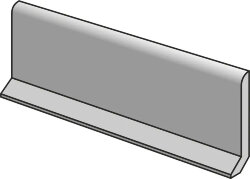Плінтус green skirting matt - 5x30 Laurel Stick