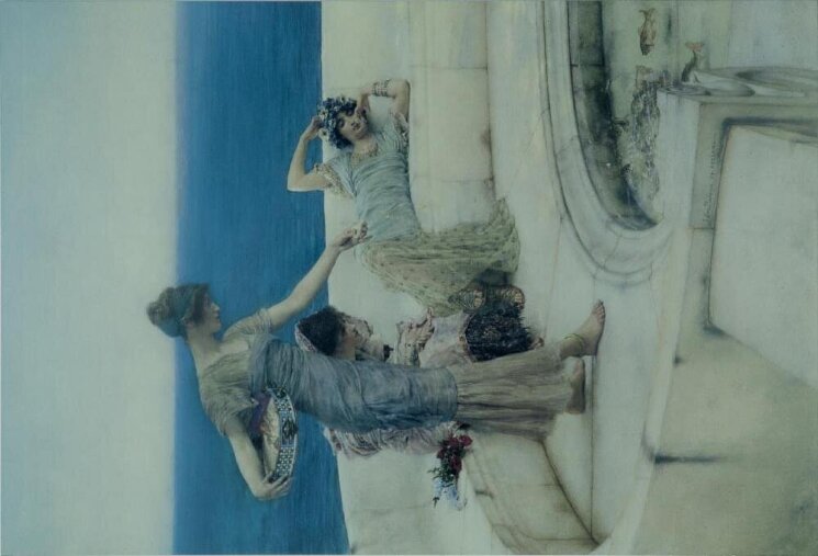 Декор Alma-Tadema Silver Favourites 38x56 Artworks Decors Original Style з колекції Artworks Decors Original Style