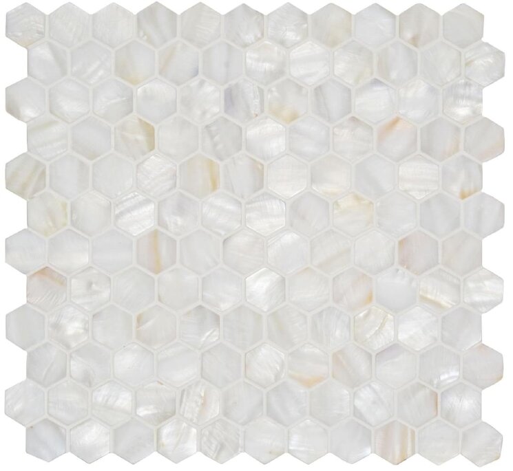 Мозаїка White Pearl Hexagon 28.5x29.5 Mosaics Original Style з колекції Mosaics Original Style Мозаїка White Pearl Hexagon 28.5x29.5 Mosaics Original Style з колекції Mosaics Original Style