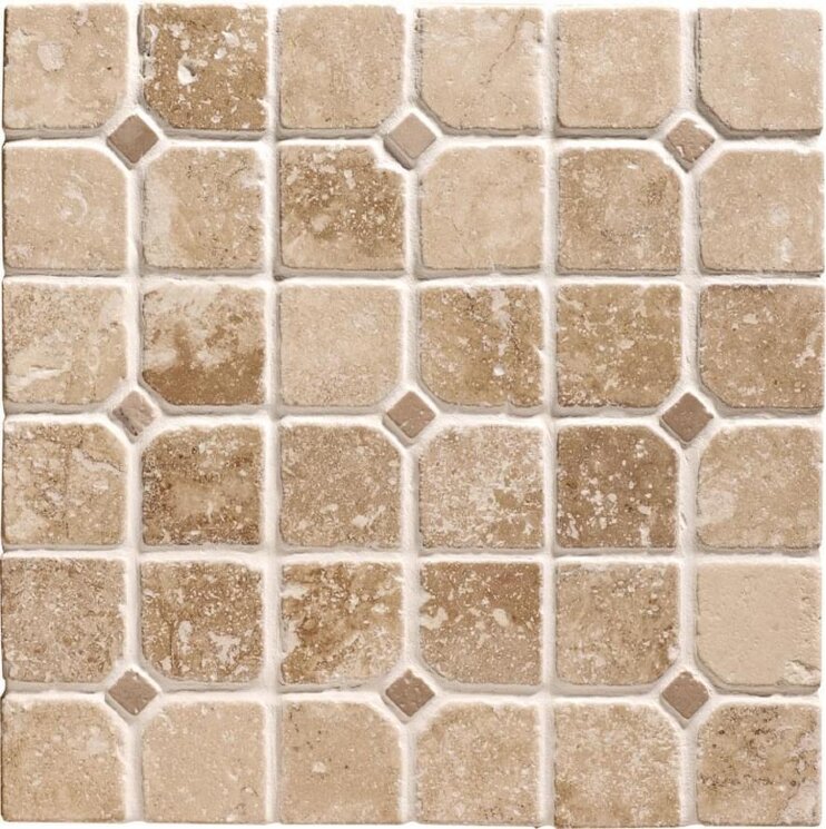 Мозаїка Crema Pentagon 4.8 30.5x30.5 Mosaics Original Style з колекції Mosaics Original Style