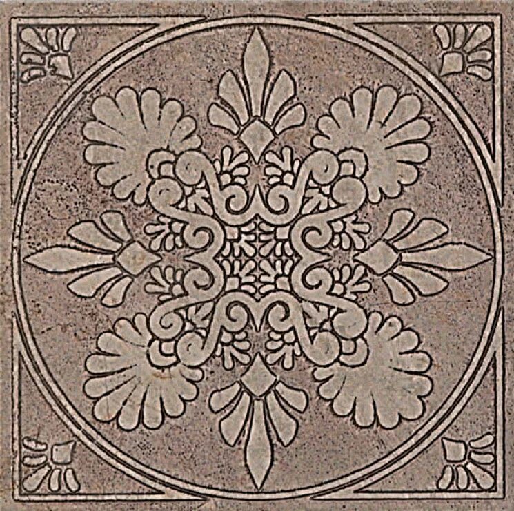 Декор (10x10) CasaleA1 100TR-Seppia - Deco з колекції Deco Lithos Mosaico