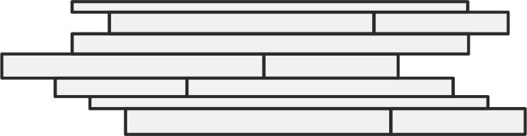 Мозаїка 30x60 Code Strips Ivory Rtt - Code - CDS1 з колекції Code Keope Мозаїка 30x60 Code Strips Ivory Rtt - Code - CDS1 з колекції Code Keope