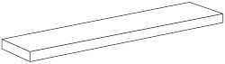 Сходинка (33x120) 52793 Blackboard D/Vel. Ang. Sx Anthracite - Blackboard