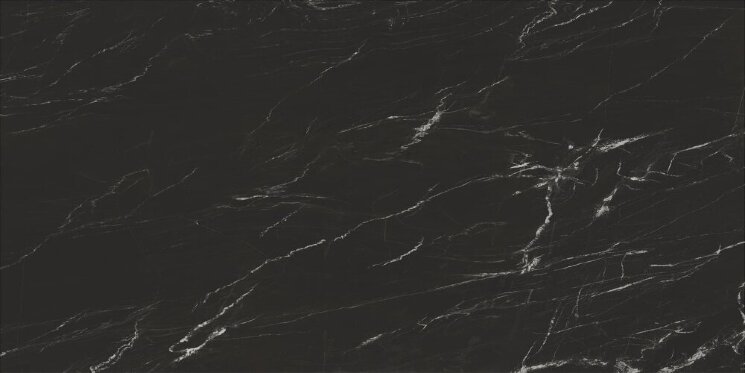 Плитка Lappato Rettificato 60x120 Marmi Nero Belvedere Ava з колекції Marmi Nero Belvedere Ava