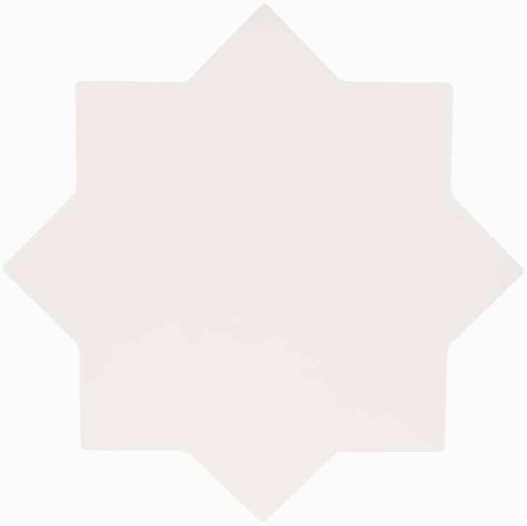 Плитка Star White 13.25x13.25 Becolors Cevica з колекції Becolors Cevica
