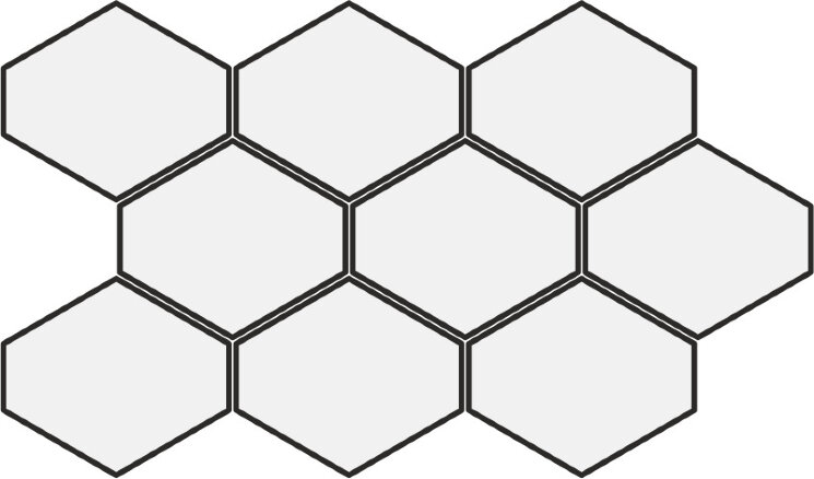 Мозаїка (25.5x44) 24261 Benzene mosaic mint Eq-10M - Scale з колекції Scale Equipe