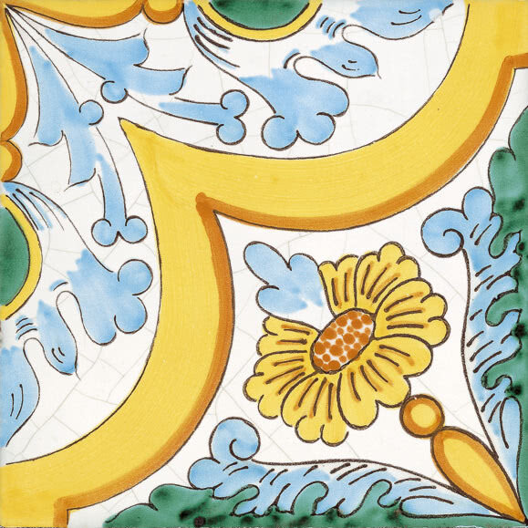 Декор (30x30) Anghelos Antichi Decori - Cotto Salernitano з колекції Cotto Salernitano Giovanni De Maio