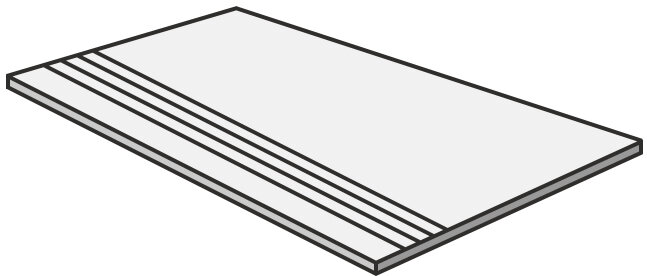 Сходинка (34x120) EGDLS67 Grd Oyster Honed Rtt - Limestone з колекції Limestone Cotto dEste