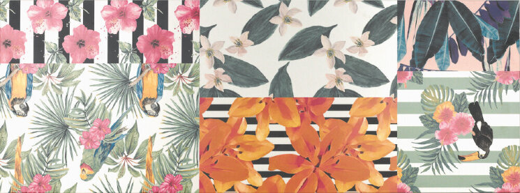 Декор 44.63X119.30 Markham Botanica A Markham Aparici з колекції Markham Aparici Декор 44.63X119.30 Markham Botanica A Markham Aparici з колекції Markham Aparici