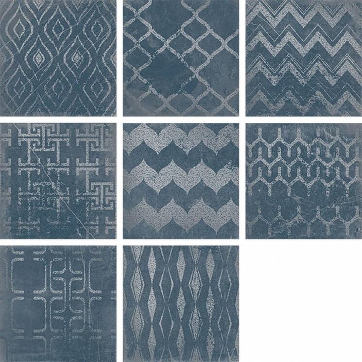 Декор Blue 23.5x23.5 Cuadrado Glam Atrivm з колекції Cuadrado Glam Atrivm