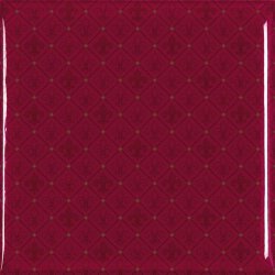 Декор Zhana Burdeos 15x15 Caprichosa Carmen