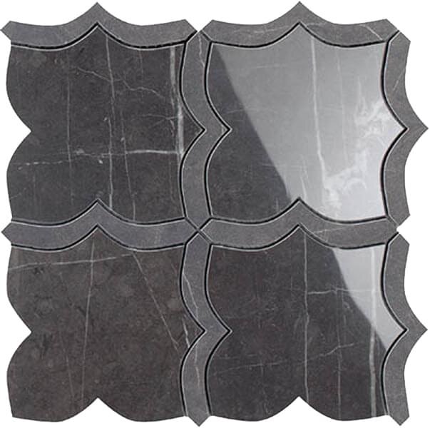 Мозаїка Pietra Grey Mosaico Arabesque Mix 30x30 Lux Experience Impronta з колекції Lux Experience Impronta