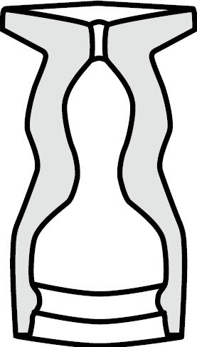 L-елемент (5x8) INT/BOR.CH Angolo Interno Bordo Diamante Champagne - Diamante з колекції Diamante Tonalite