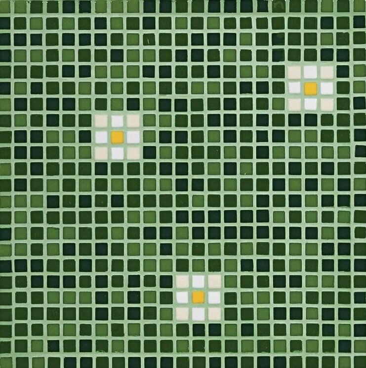 Мозаїка Pratoline 3 29.3x29.3 Decori Opus Romano Bisazza з колекції Decori Opus Romano Bisazza