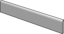 Плінтус 7.3x120 CSABLOGK12 Batt.120London Grey Kry Sant'Agostino Unionstone