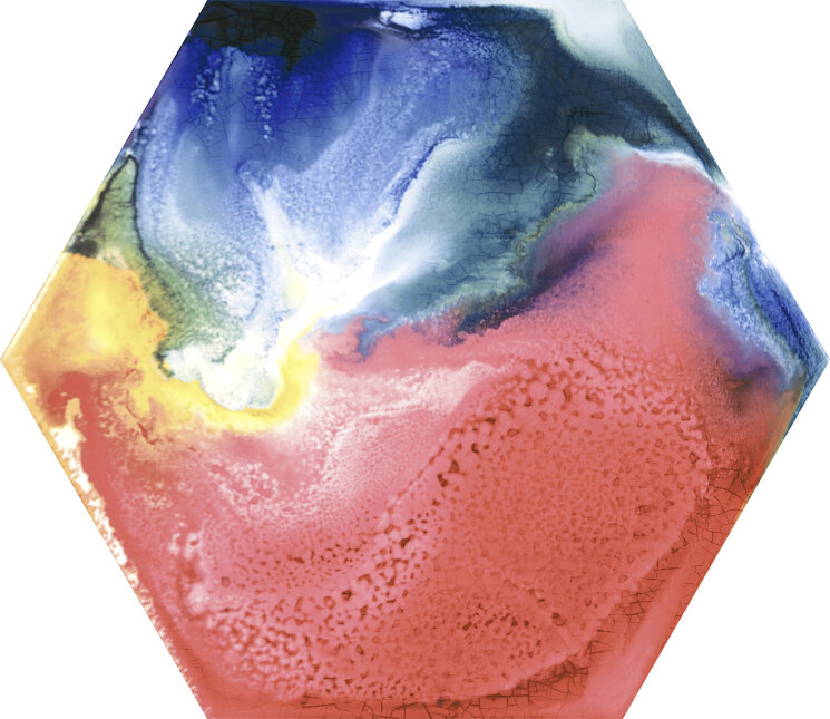 Плитка 22x25 Hex 25 Raktion Mix Decor-Raktion з колекції Raktion Codicer 95