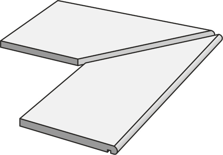 Бортик для басейну 30x120 Nut T 20 Angolo Esterno Round - Ekho - UKER з колекції Ekho Supergres Бортик для басейну 30x120 Nut T 20 Angolo Esterno Round - Ekho - UKER з колекції Ekho Supergres