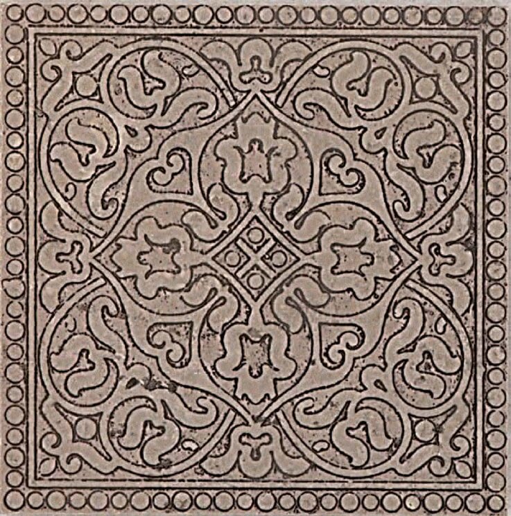 Декор (10x10) CasaleA3 100TR-Seppia - Deco з колекції Deco Lithos Mosaico