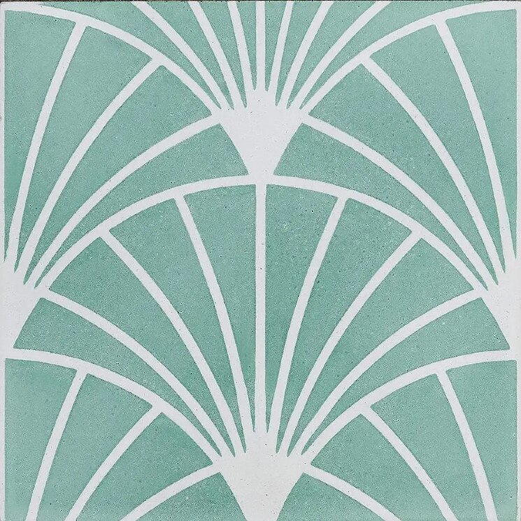 Плитка 20x20 Leaves – eucalyptus/ivory Marrakech Design Anki Gneib з колекції Anki Gneib Marrakech Design