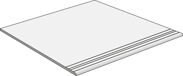 Сходинка 59.2x59.2 Boulevard Stairstep Grey Natural Ret Aleluia Boulevard з колекції Boulevard Aleluia