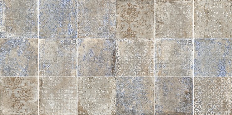 Плитка 40x40 Terre D’Orcia Saturnia Decoro - Terre d'Orcia - 138535 з колекції Terre d'Orcia Unica