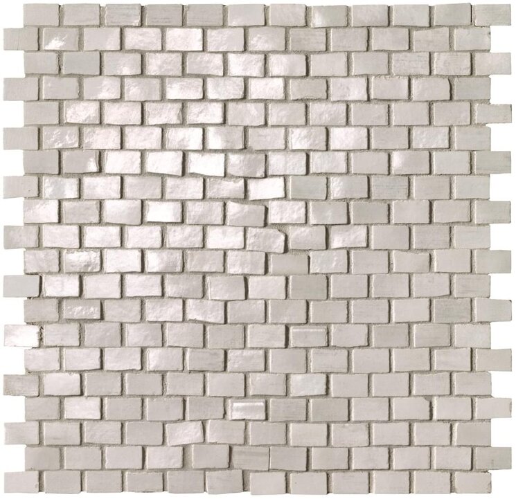 Мозаїка White Brick Mosaic 1.3х2.3 30x30 Brickell Fap з колекції Brickell Fap Мозаїка White Brick Mosaic 1.3х2.3 30x30 Brickell Fap з колекції Brickell Fap