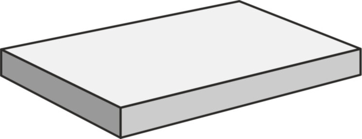 Кутова сходинка 60x120 Grigio Gr. Ang. Sx - Pietra di Gre - 8243 з колекції Pietra di Gre Unicom Starker