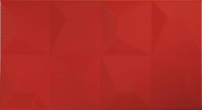 Плитка (32.5х60) CUBE ROJO RELIEVE з колекції Cube Fanal