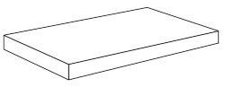 Кутова сходинка (33x96.2) J60R04S x3Ang. Grad. Walnut Rett. Sx - Thrill