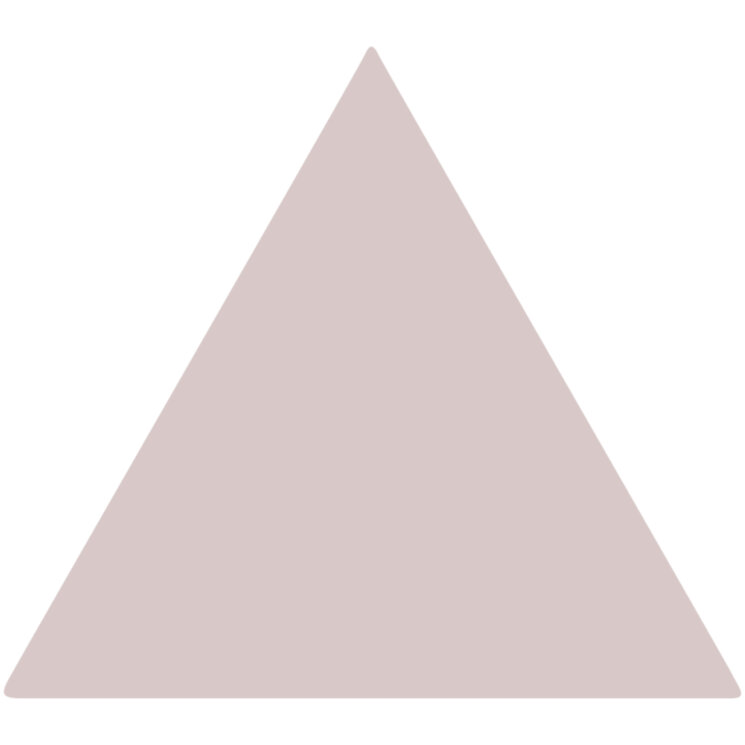 Плитка L 13 h 11.5 Bondi/Gloss Triangle Pink-Bondi з колекції Bondi Bestile