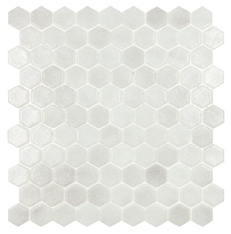 Мозаїка Hex Niebla Gris Claro 30.7x31.7 Antideslizante Vidrepur з колекції Antideslizante Vidrepur