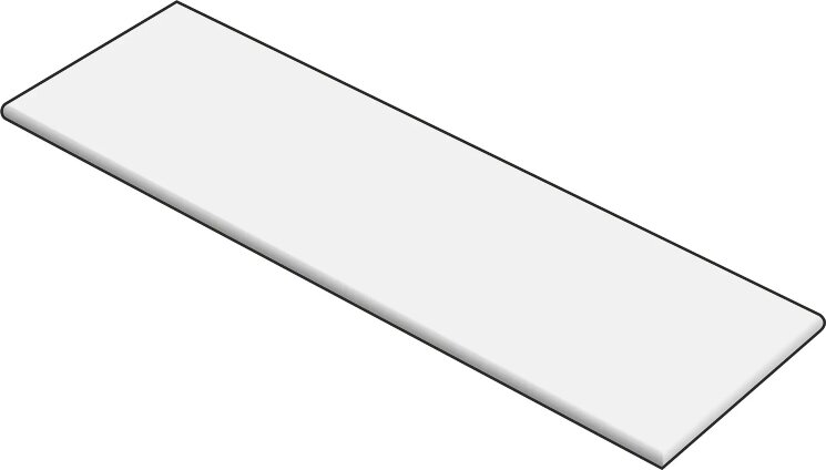 Плитка для басейна 30x122 Holystone Angolo Bordo Toro DX Beige RS Tuscania Holystone з колекції Holystone Tuscania