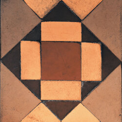 Плитка (22.5x22.5) AD/ Marron 002 - Art Deco