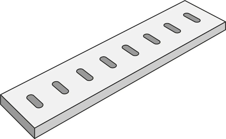 Решітка CLUNY REJ. DRAINAGE GRATE BEIGE - 15x60  Cluny з колекції Cluny Peronda