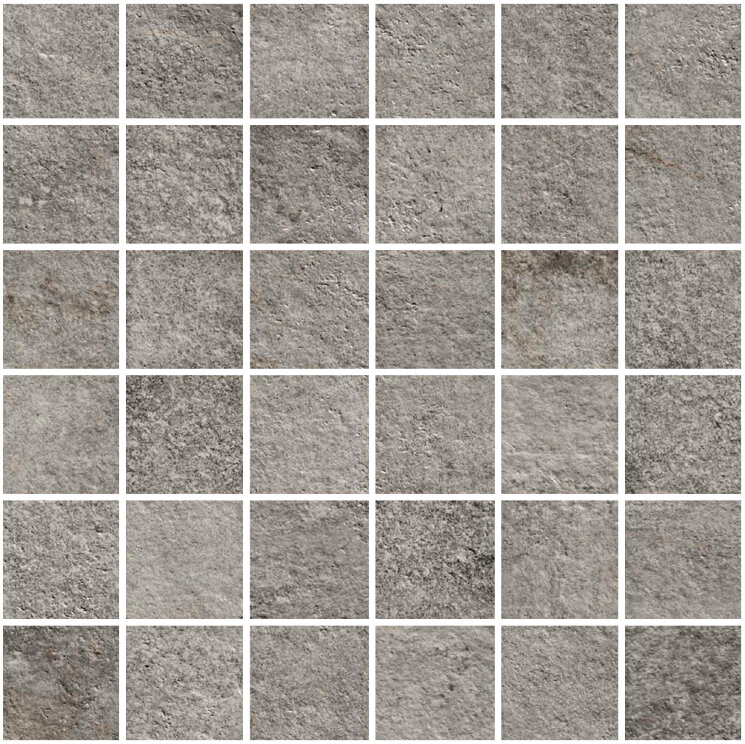 Мозаїка 30x30 Ardesia Grigio Mosaico - Stoneway_Ardesia - R5VU з колекції Stoneway_Ardesia Ragno