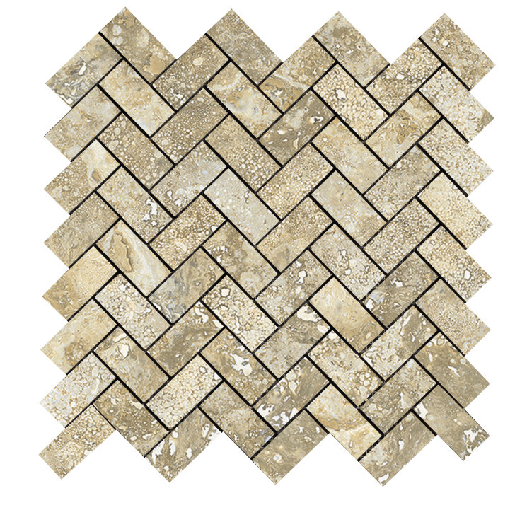 Декор 30,5x30,5 Tivoli Nat Spinadipesce Rett - Imperial - 155304 з колекції Imperial La Fabbrica