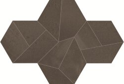 Мозаїка 17x22,6 Mos. Des. Min. R. Brown Rl - Architect Resin - R309G6R