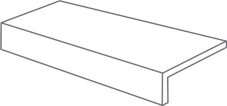 Кутовий елемент 15x60 Elem. Lblack Strutt - Stone Project - 99689R з колекції Stone Project Ergon