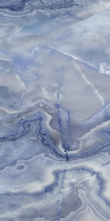 Плитка Blue Glossy - 50x100 BLMA044 B Madagascar з колекції Madagascar Bulbo