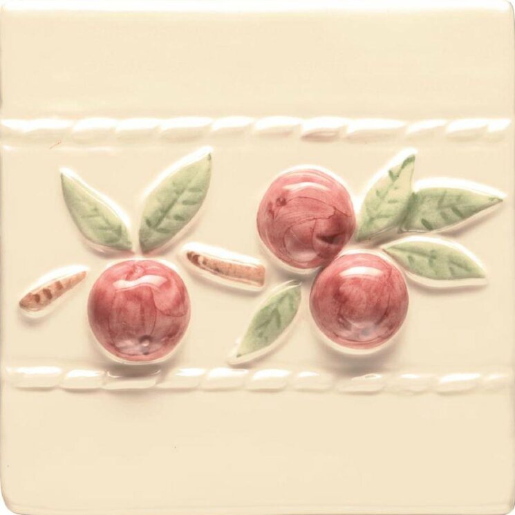 Декор Borders Burgundy Crabapple Border 10.5x10.5 Classic Winchester з колекції Classic Winchester Декор Borders Burgundy Crabapple Border 10.5x10.5 Classic Winchester з колекції Classic Winchester