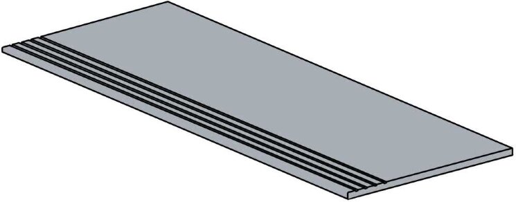 Сходинка (30x60) GR6503R1 GRADINO LIGHT GREY - Teknostone з колекції Teknostone Ariostea