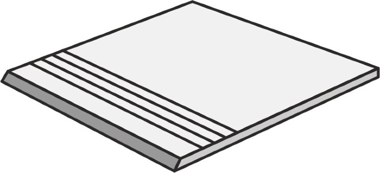 Сходинка 60x60 Peldano Grey-Backstage-P6121 з колекції Backstage Aleluia