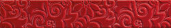 Декор (6.5x40) FLOW ROSSO MARANELLO - Ornamenti