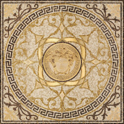Мозаїка (118x118) 68300 Rosone Mos. Beige-oro - Exclusive