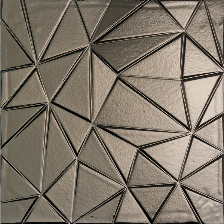 Декор 40x40 Mod. Ril. Tri. Acciaio - Concept Stone - 544200 з колекції Concept Stone Gardenia Orchidea